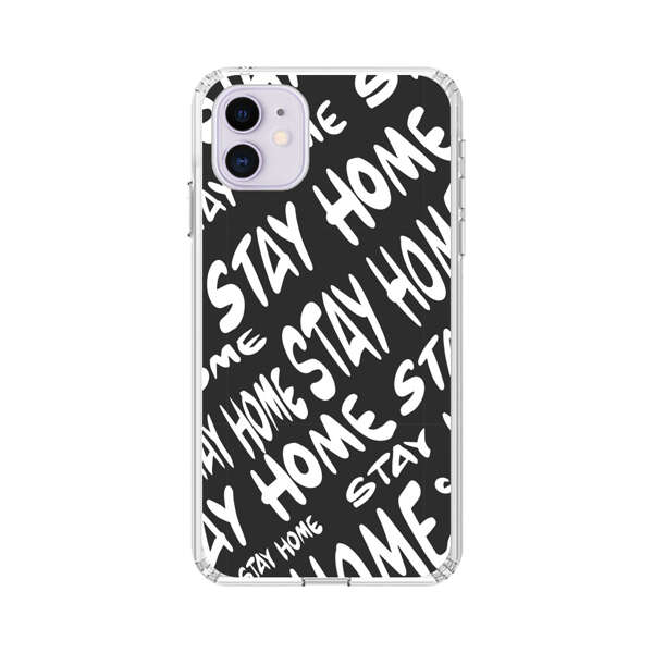 Stay Home Pattern iPhone 11 Case