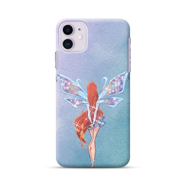 Magical Fairy with Sparkling Wings iPhone 11 Hard Case