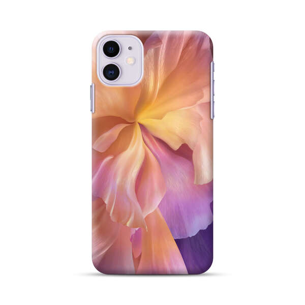 Pastel Petal Flower Closeup iPhone 11 Hard Case