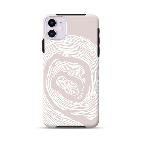 Elegant Abstract Swirl iPhone 11 Impact Case