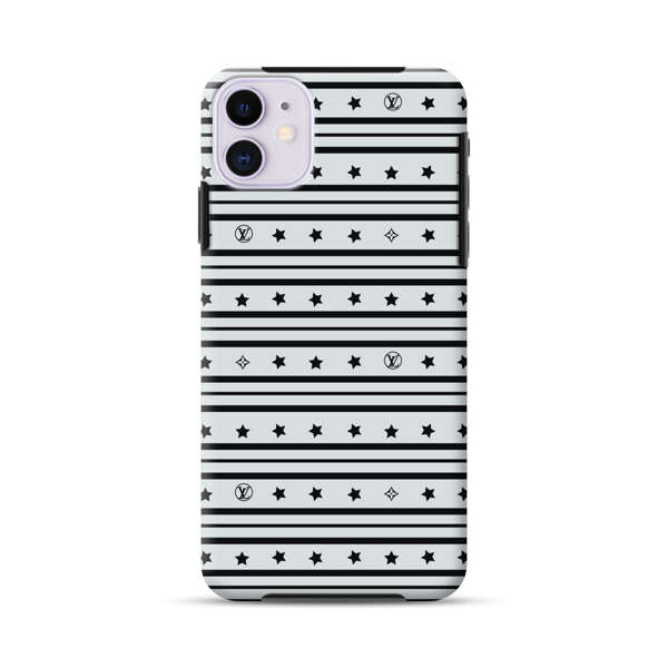Elegant Stars Geometric Pattern iPhone 11 Impact Case