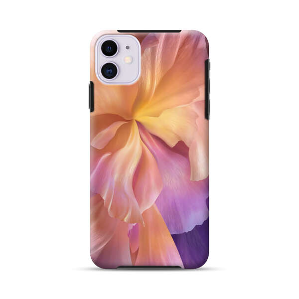 Pastel Petal Flower Closeup iPhone 11 Impact Case