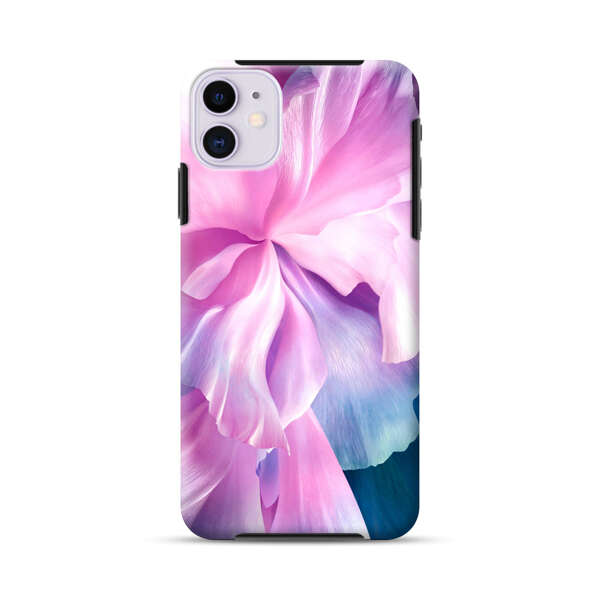 Pink Purple Flower Petals iPhone 11 Impact Case