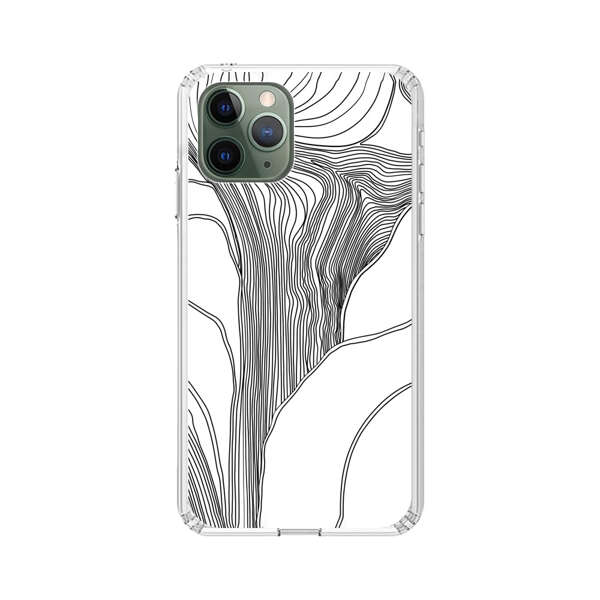 Abstract Line Art Design iPhone 11 Pro Case