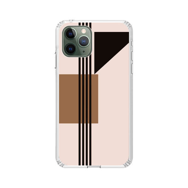Minimalist Abstract Geometric Design iPhone 11 Pro Case