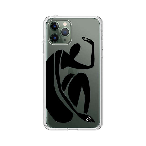 Minimalist Abstract Human Figure iPhone 11 Pro Case