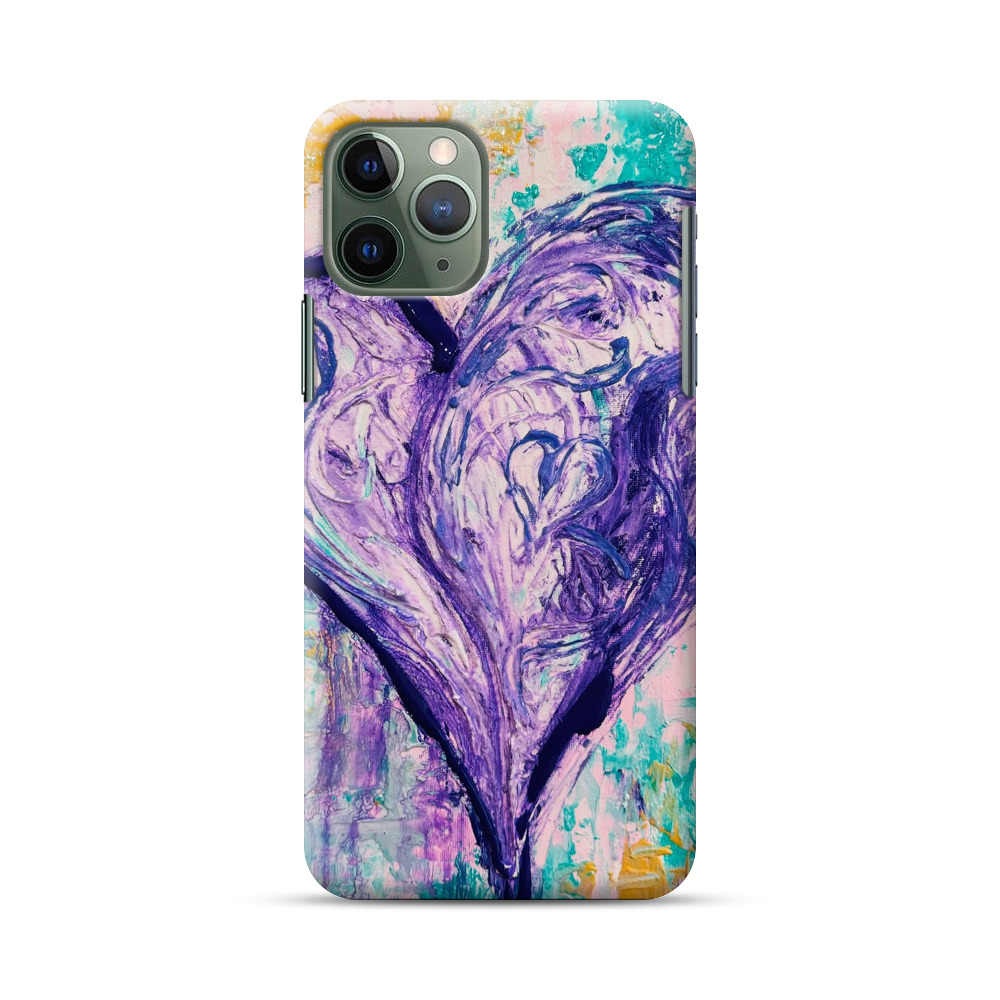 heart artwork iPhone 11 Pro Hard Case