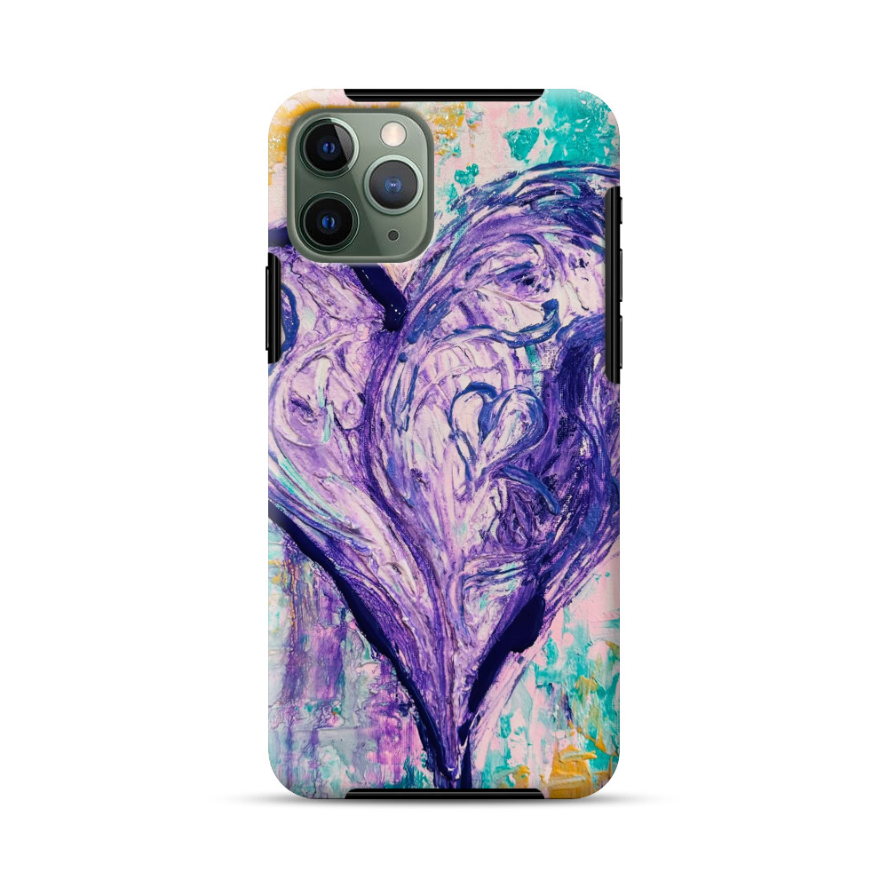 heart artwork iPhone 11 Pro Impact Case