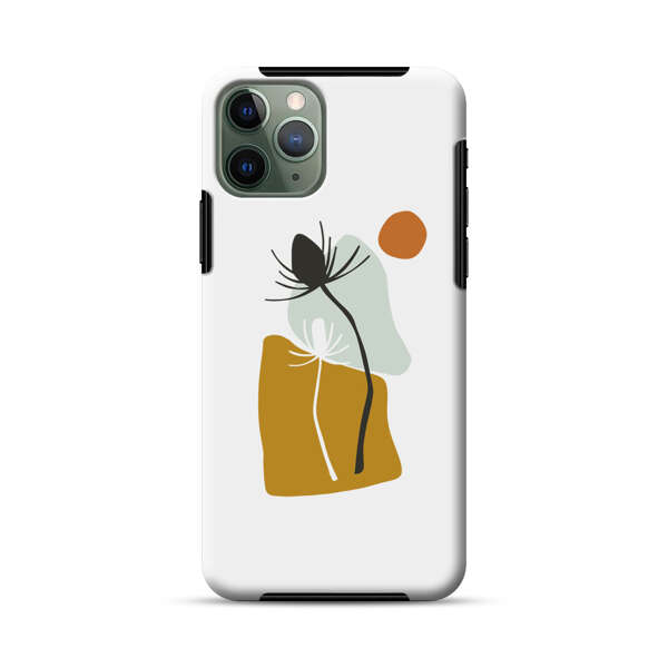 Minimalist Abstract Nature Design iPhone 11 Pro Impact Case