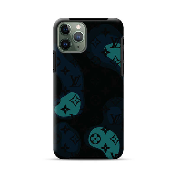 Modern Abstract Question Marks with Luxury Motifs iPhone 11 Pro Impact Case