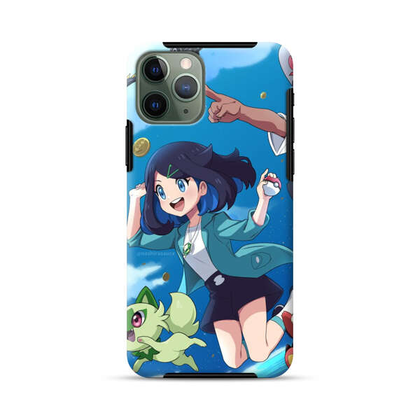Vibrant Cartoon Characters Adventure iPhone 11 Pro Impact Case