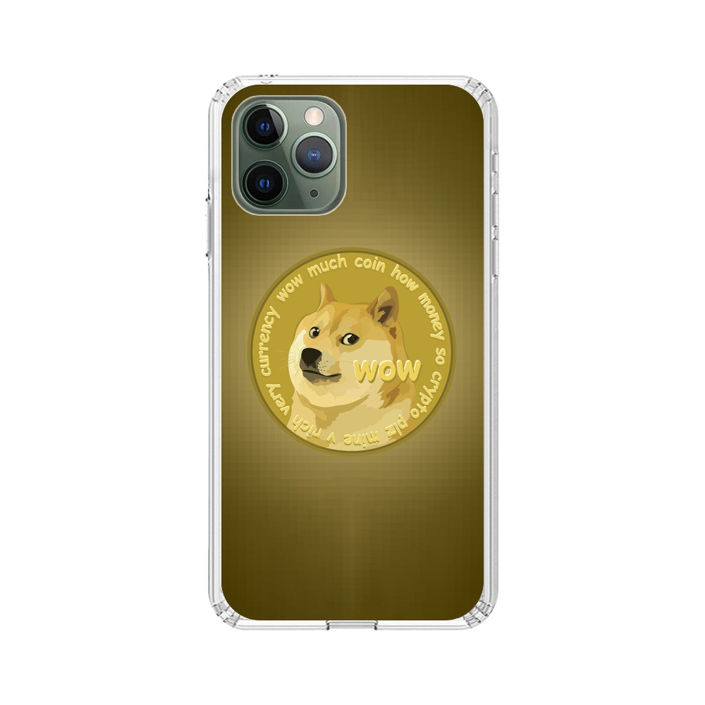 Golden Dogecoin Coin iPhone 11 Pro Max Case