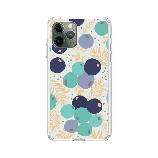 Abstract Berries Pattern iPhone 11 Pro Max Case