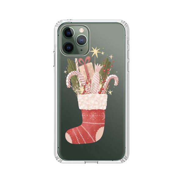 Christmas Stocking with Gifts and Candy Canes iPhone 11 Pro Max Case