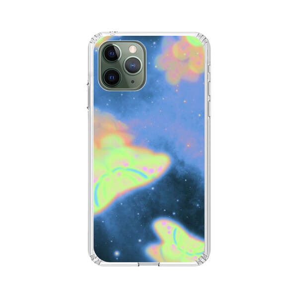 Dreamy Glowing Cosmic Butterflies iPhone 11 Pro Max Case