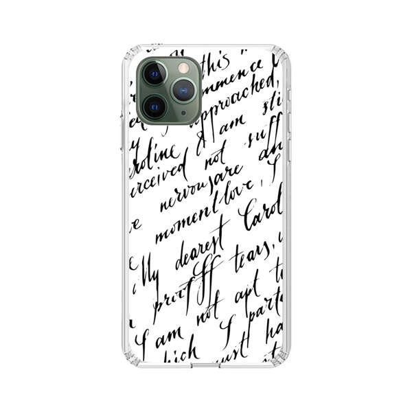 Handwritten Calligraphy iPhone 11 Pro Max Case