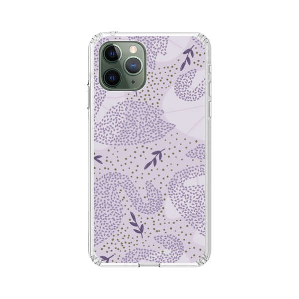 Lavender Swan Pattern iPhone 11 Pro Max Case