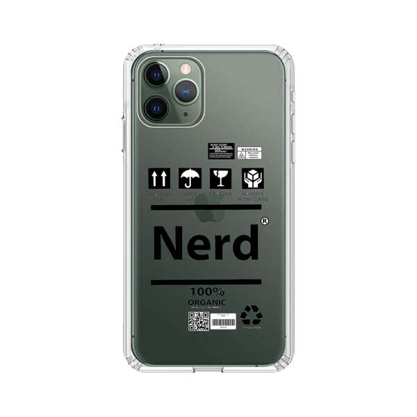 Minimalist Nerd Shipping Icons Design iPhone 11 Pro Max Case