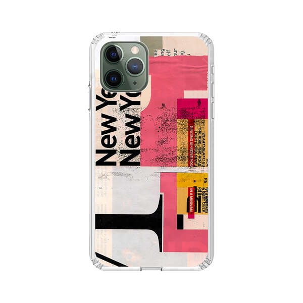 Modern Abstract Collage Artwork iPhone 11 Pro Max Case