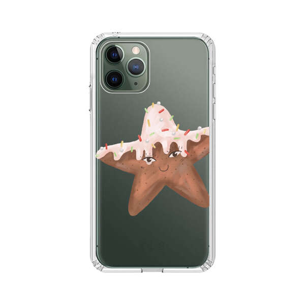 Smiling Gingerbread Star Cookie iPhone 11 Pro Max Case