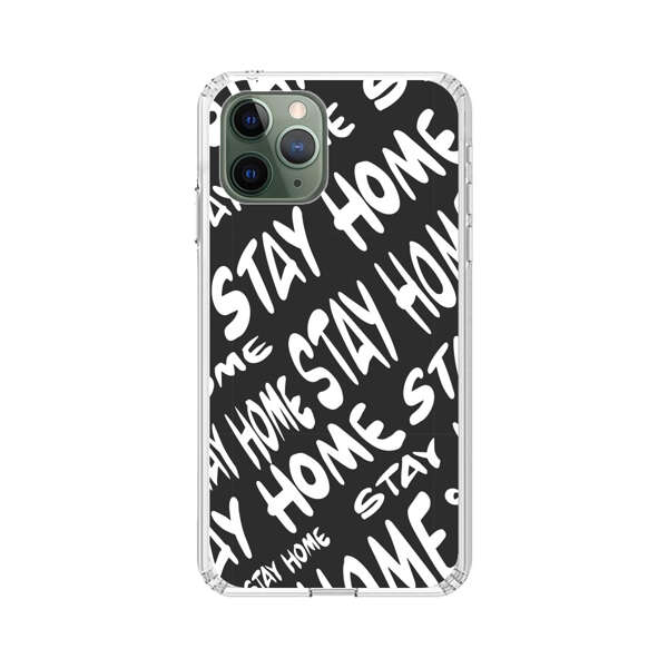 Stay Home Pattern iPhone 11 Pro Max Case