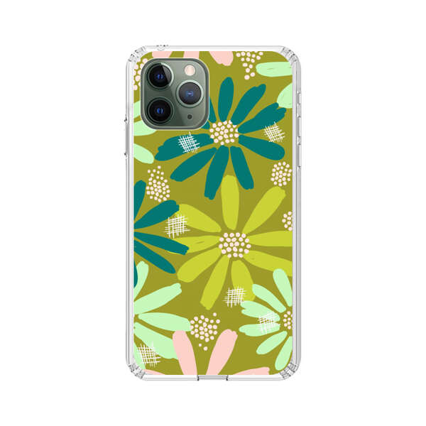 Vibrant Floral Daisy Pattern iPhone 11 Pro Max Case