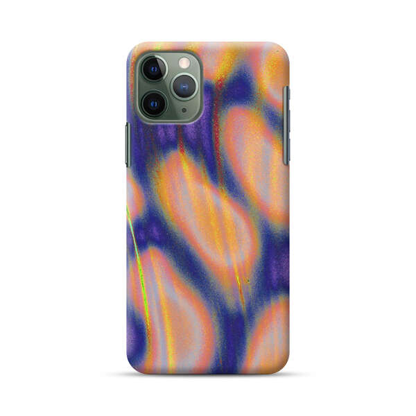 Abstract Vibrant Swirl Art iPhone 11 Pro Max Hard Case