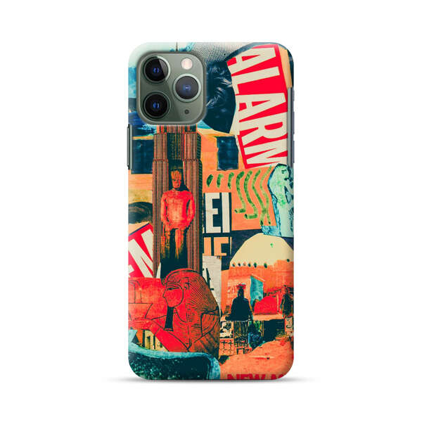 Artistic Urban Collage iPhone 11 Pro Max Hard Case