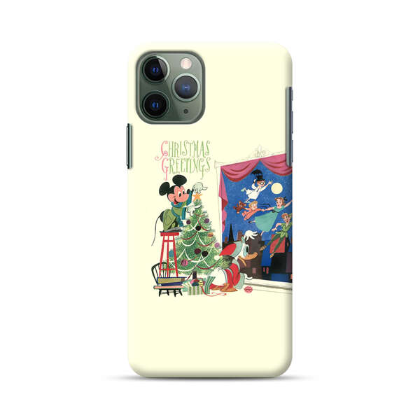 Christmas Disney Mickey Mouse and Peter Pan iPhone 11 Pro Max Hard Case