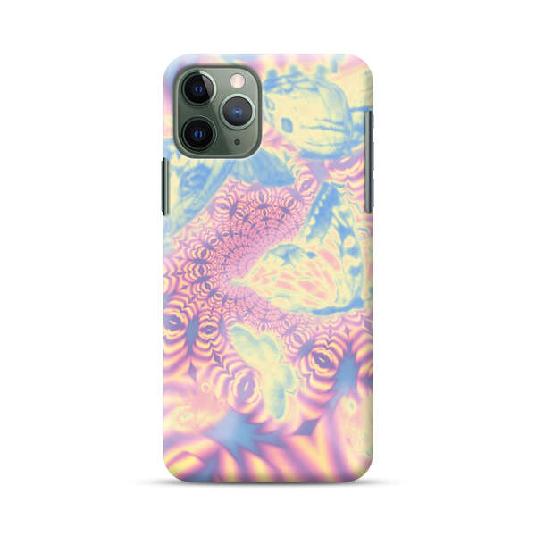 Ethereal Butterflies Psychedelic Swirl iPhone 11 Pro Max Hard Case