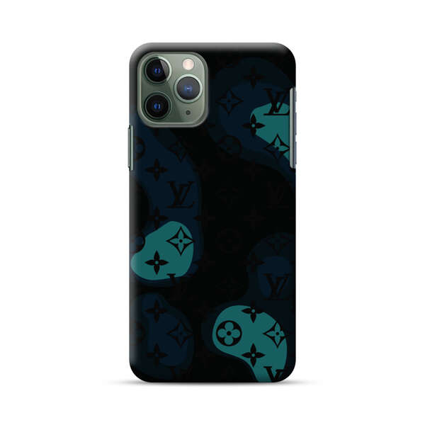 Modern Abstract Question Marks with Luxury Motifs iPhone 11 Pro Max Hard Case