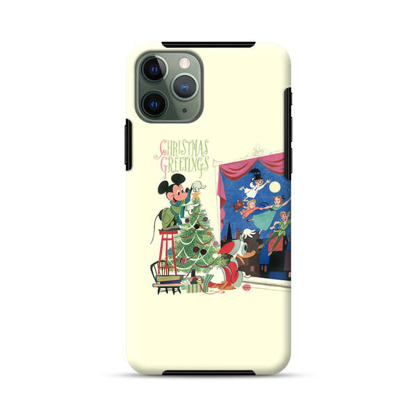 Christmas Disney Mickey Mouse and Peter Pan iPhone 11 Pro Max Impact Case