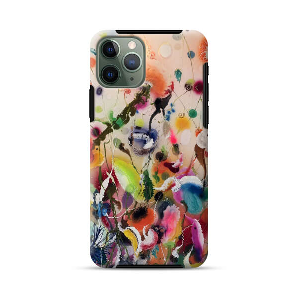 Colorful Abstract Art iPhone 11 Pro Max Impact Case