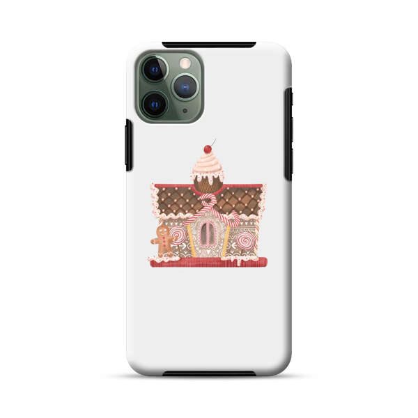 Gingerbread House Holiday iPhone 11 Pro Max Impact Case