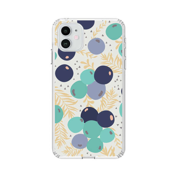 Abstract Berries Pattern iPhone 12 Case