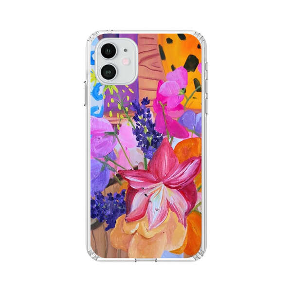 Bright Vibrant Floral Still Life iPhone 12 Case