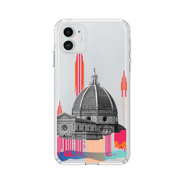 Florence Cathedral Dome Artistic Illustration iPhone 12 Case