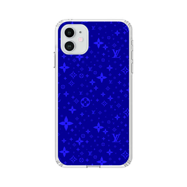 Luxury Blue Designer Pattern iPhone 12 Case