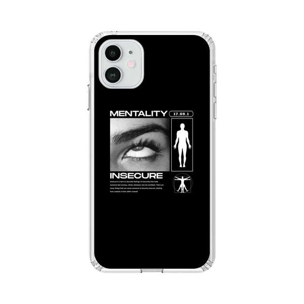 Mentality Insecure Eye Art iPhone 12 Case