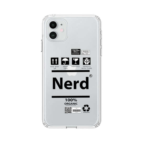 Minimalist Nerd Shipping Icons Design iPhone 12 Case