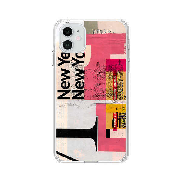 Modern Abstract Collage Artwork iPhone 12 Case