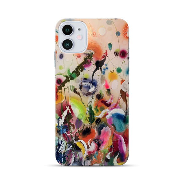 Colorful Abstract Art iPhone 12 Hard Case
