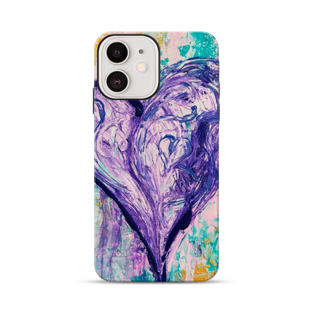 heart artwork iPhone 12 Impact Case