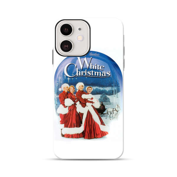 Classic White Christmas Scene iPhone 12 Impact Case