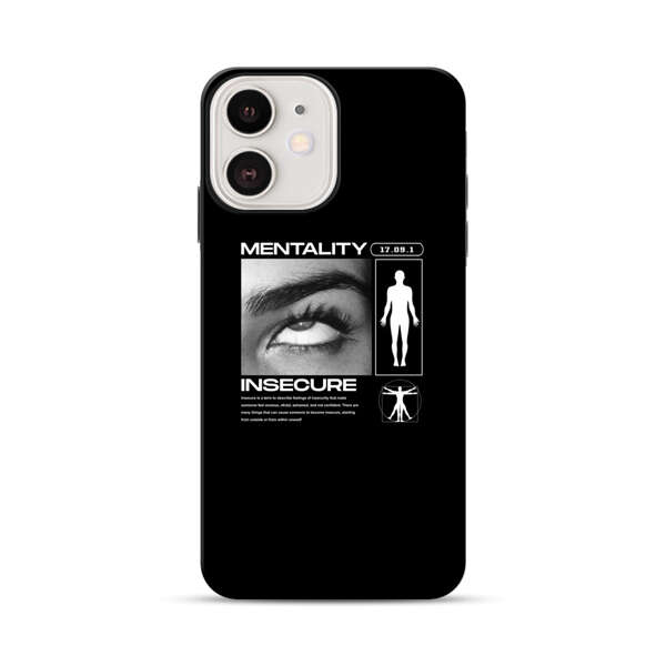 Mentality Insecure Eye Art iPhone 12 Impact Case