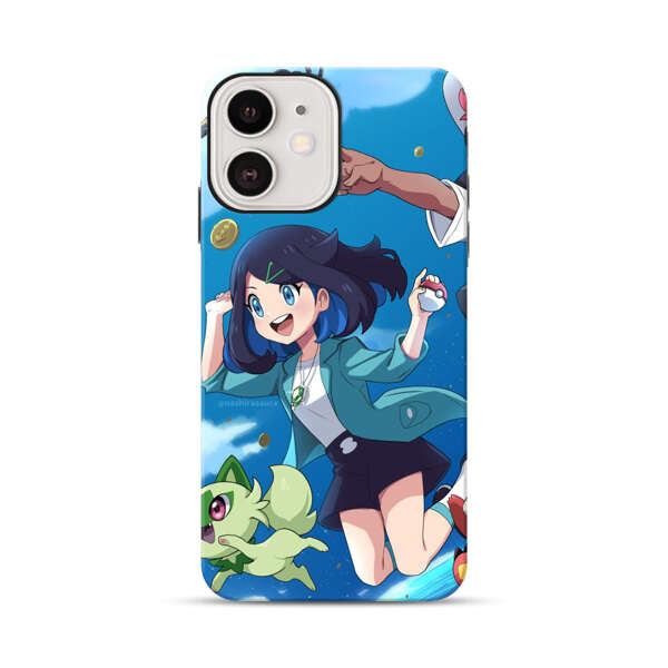 Vibrant Cartoon Characters Adventure iPhone 12 Impact Case