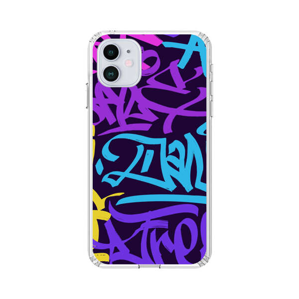 Colorful Graffiti Pattern iPhone 12 Mini Case