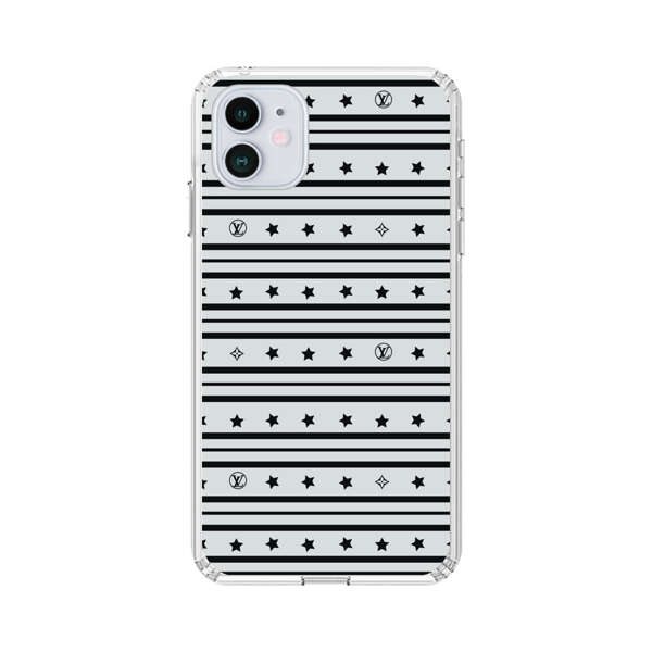 Elegant Stars Geometric Pattern iPhone 12 Mini Case