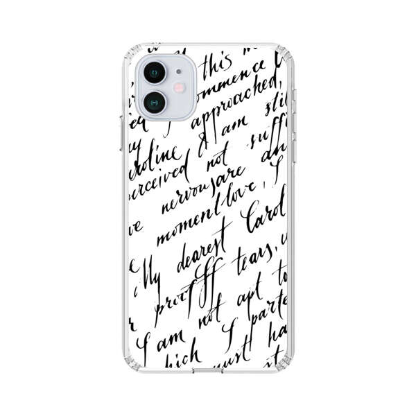 Handwritten Calligraphy iPhone 12 Mini Case