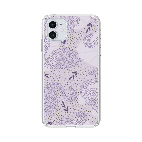 Lavender Swan Pattern iPhone 12 Mini Case